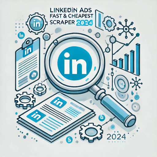Linkedin Ads Fast&Cheapest Scraper 2025  | $6/month