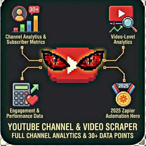 YouTube Channel & Video Scraper