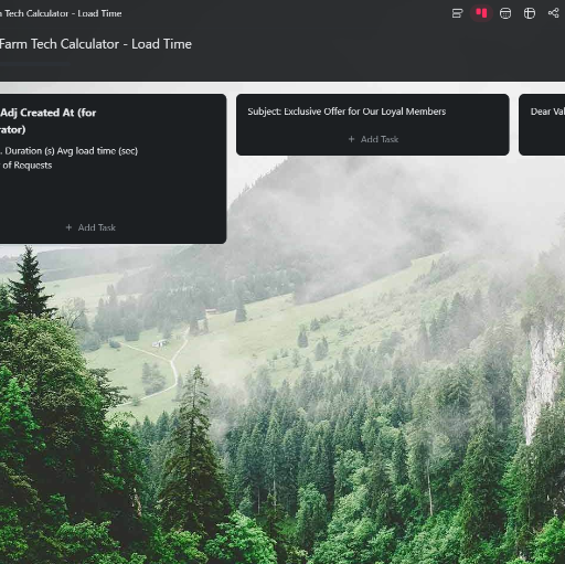 FarmTech Task Inventory