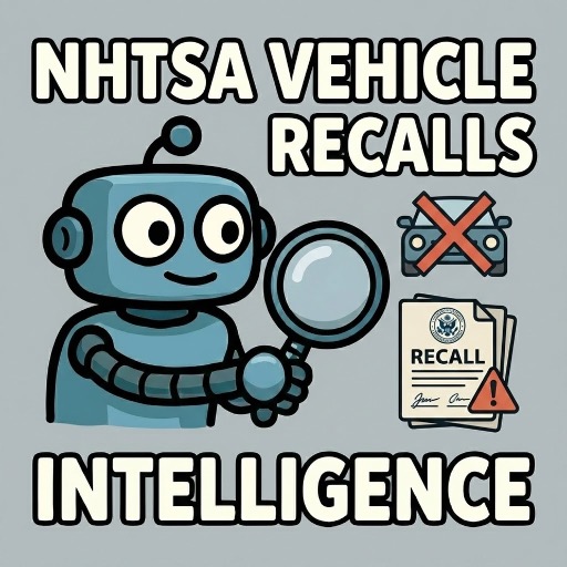 NHTSA Vehicle Recalls Intelligence