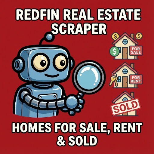 Redfin Real Estate Scraper - Homes for Sale, Rent & Sold