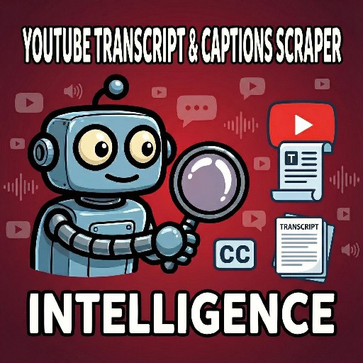 YouTube Transcript & Captions Scraper