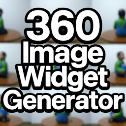360 Image Widget Generator