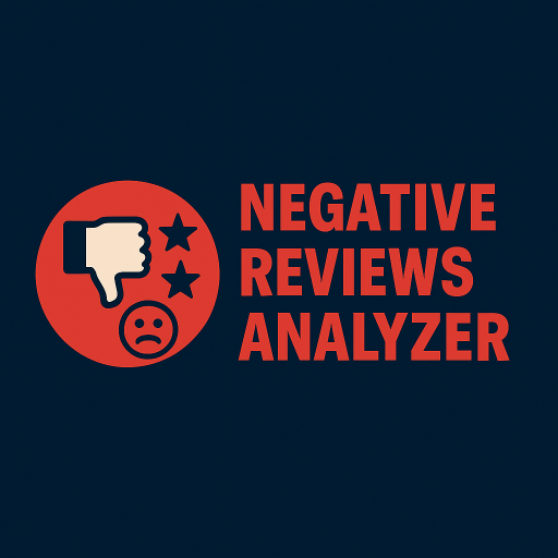Negative Reviews Analyzer