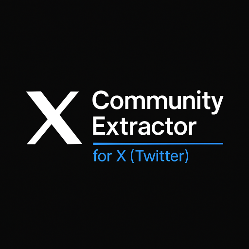 Twitter (X) Community Members Profile Extractor
