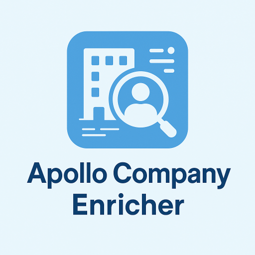 Apollo Company Enricher (Decision Makers) with Domain
