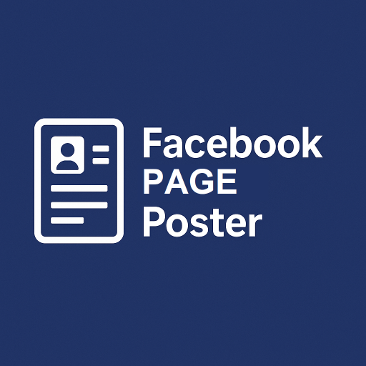 Facebook page poster