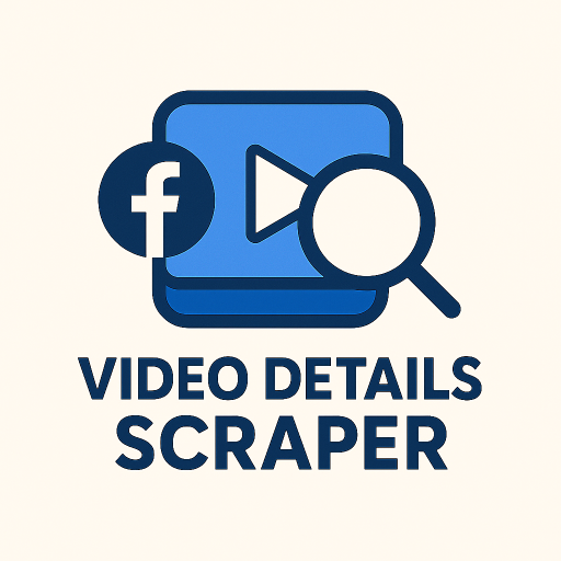 Facebook Video Details Scraper