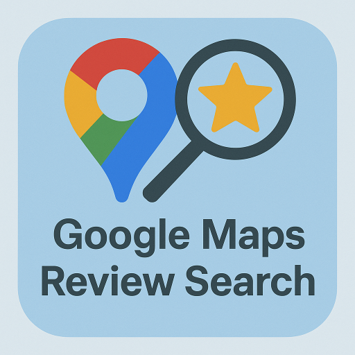 Google Maps Review Search & Scraper