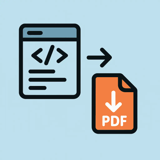 HTML To PDF API